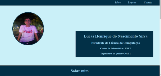 Meu site